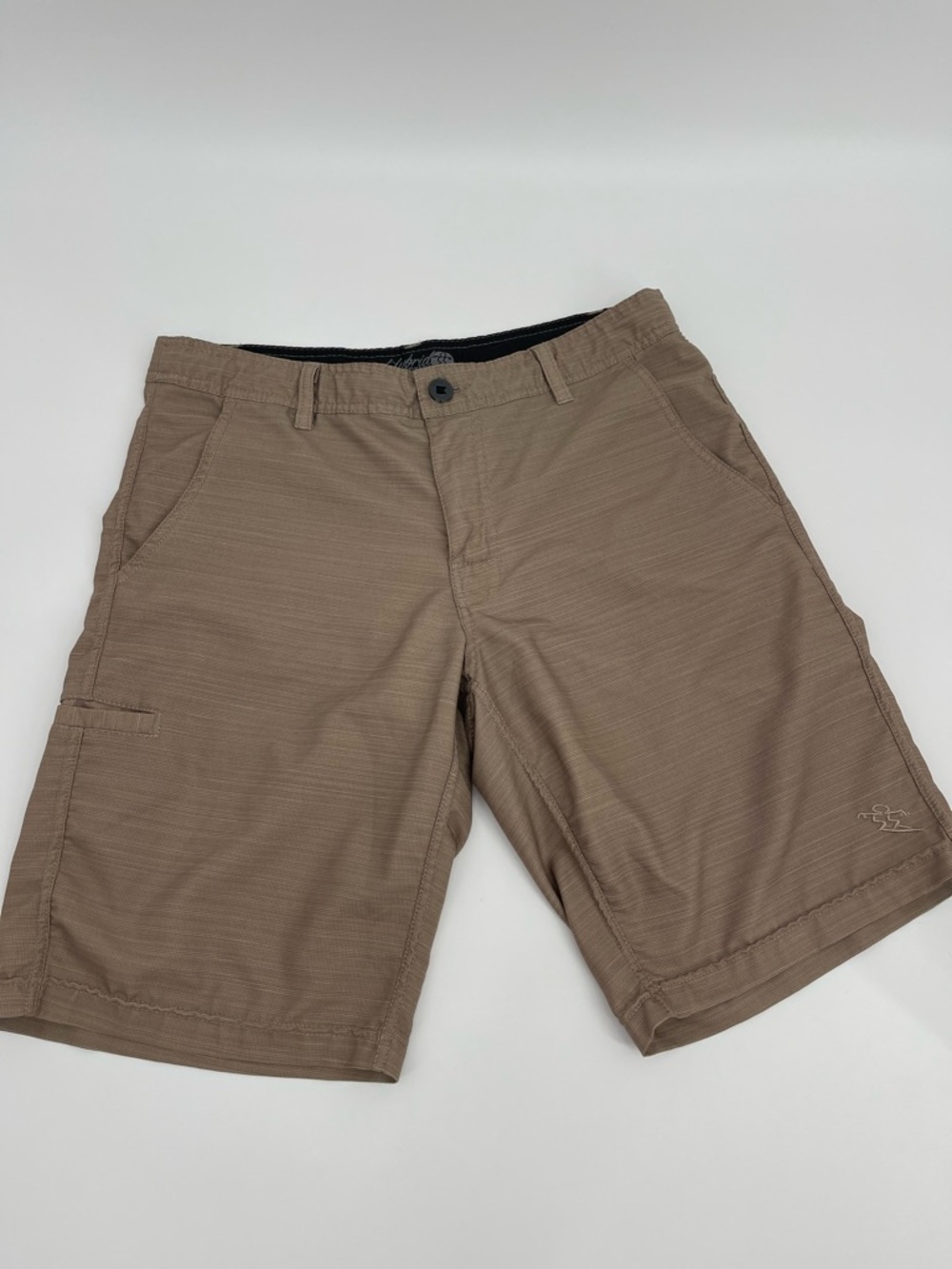 Dahui Hybrid Tan Men's 32 Flat Front Board Shorts Quick Dry Surf Skate Beach